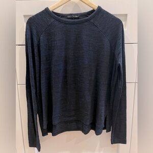 Rag & Bone Knit Long Sleeve Shirt - Size Small